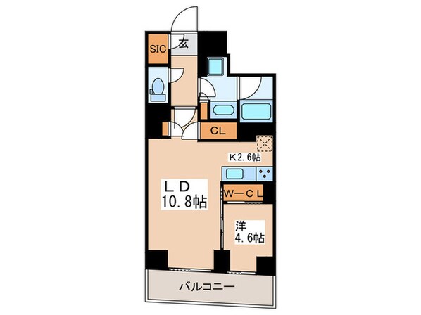 ザ・パークハビオ日本橋馬喰町の物件間取画像